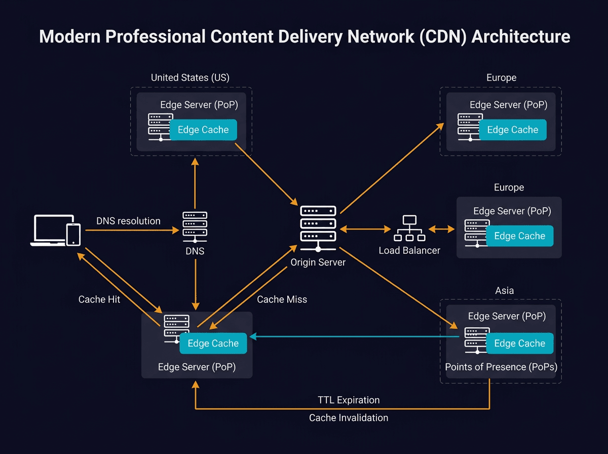 Content Delivery Networks (CDN) - How They Work