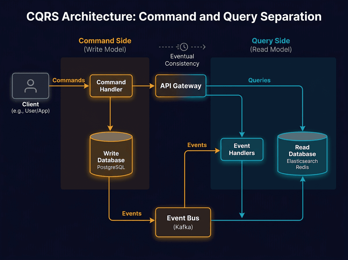 CQRS - Command Query Responsibility Segregation