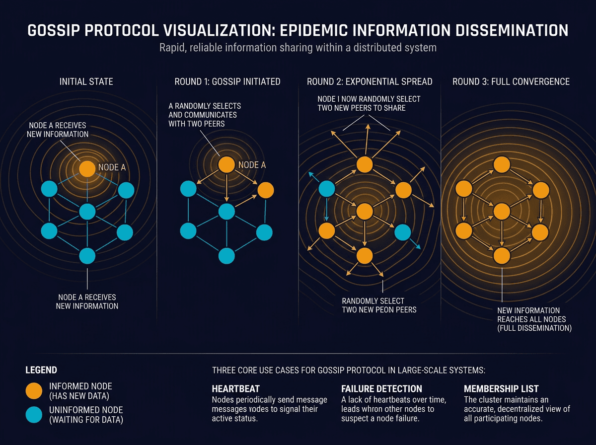 Gossip Protocol in Distributed Systems