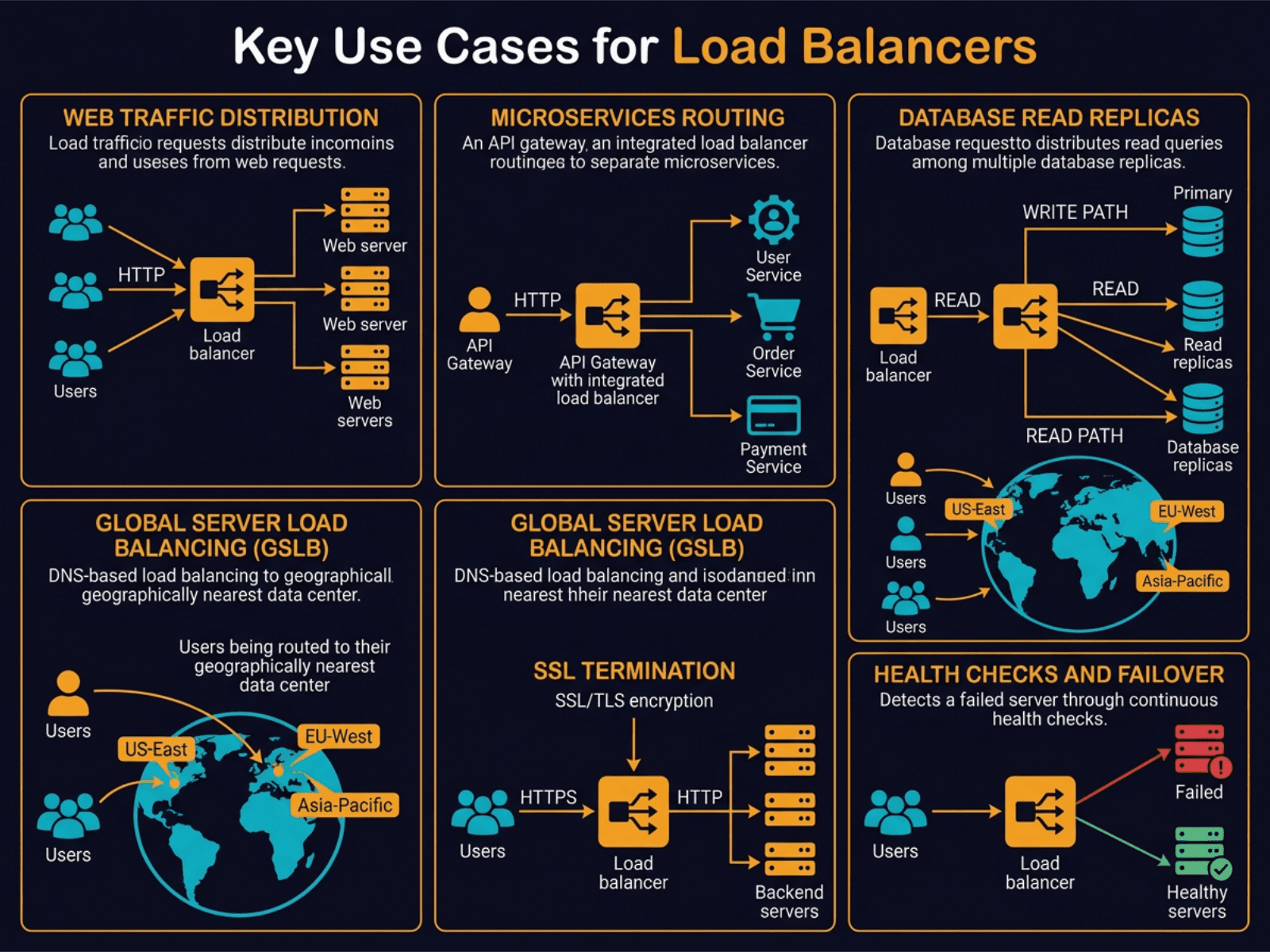 Key Use Cases for Load Balancers