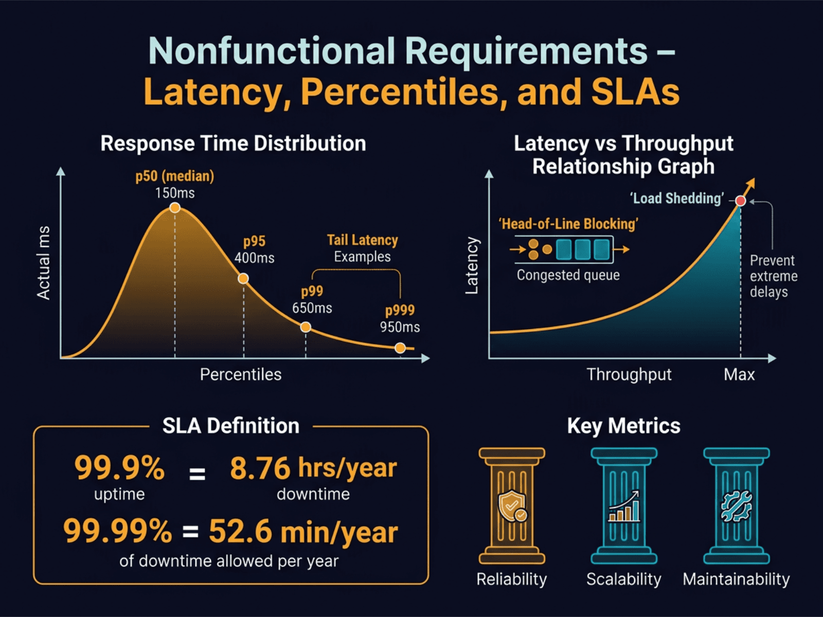 Nonfunctional Requirements: Latency, Percentiles, and SLAs