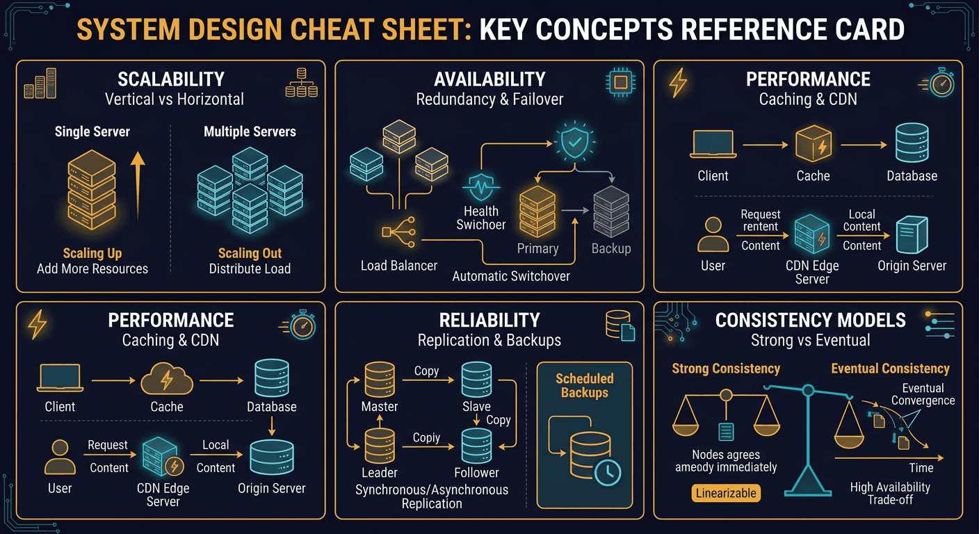 System Design cheat sheet