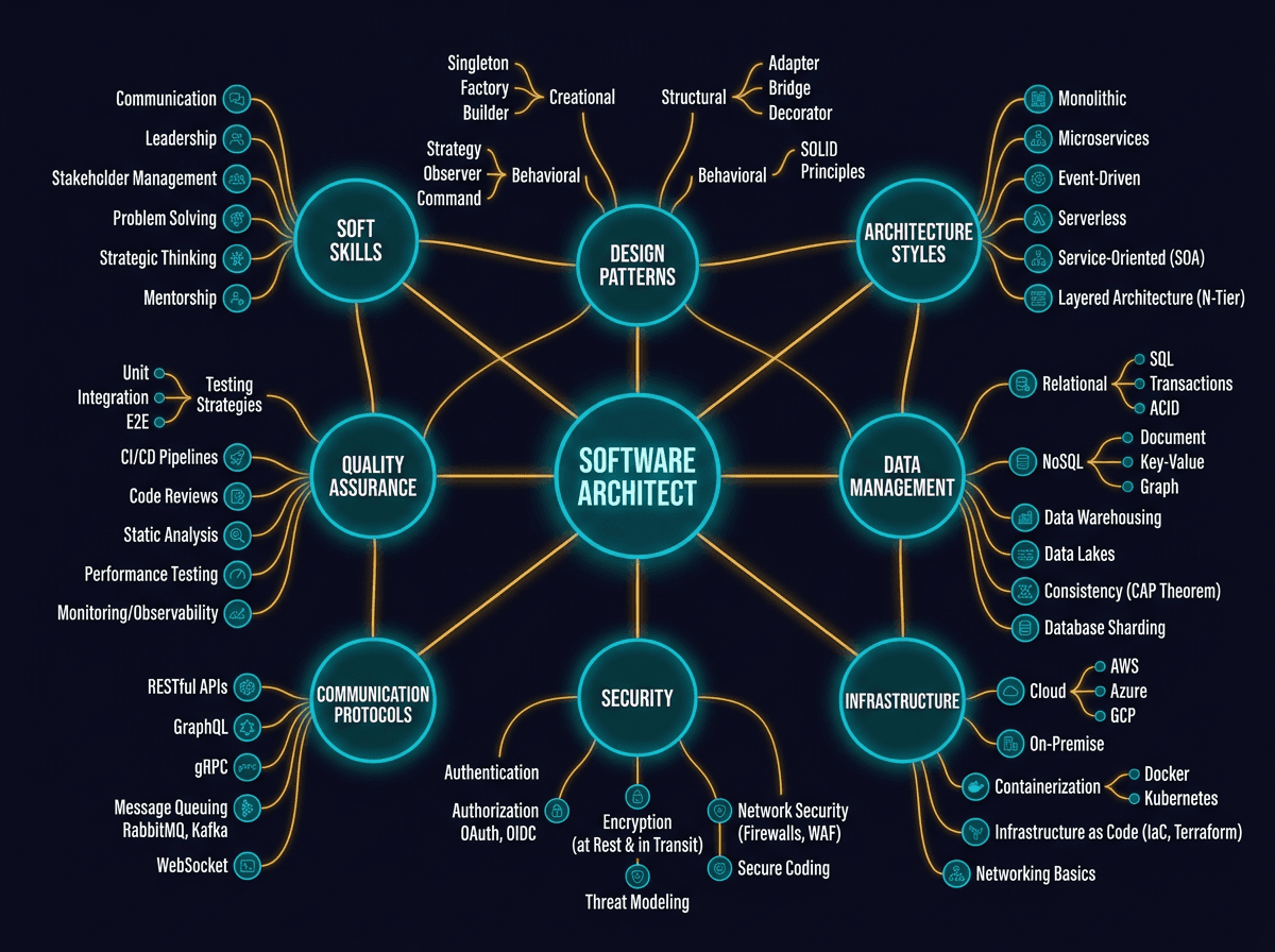 The Ultimate Software Architect Knowledge Map