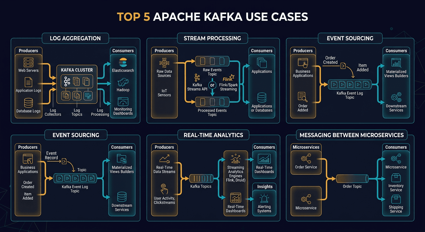Top 5 Kafka use cases