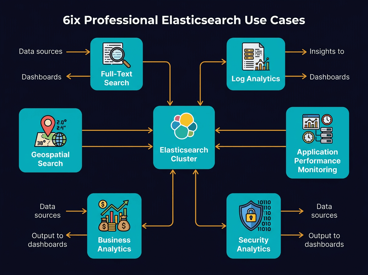Top 6 ElasticSearch Use Cases