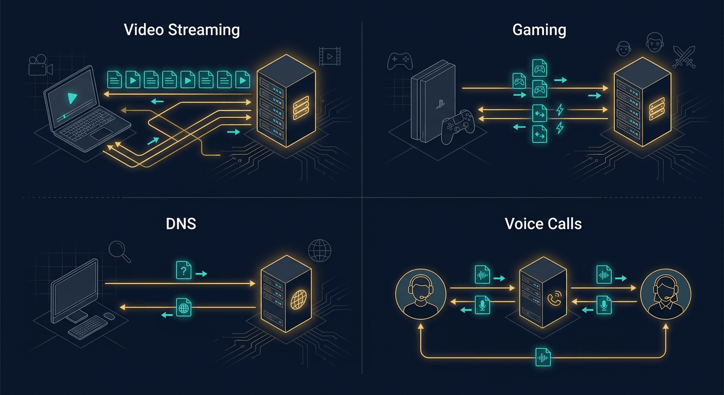 Top 4 Most Popular Use Cases for UDP