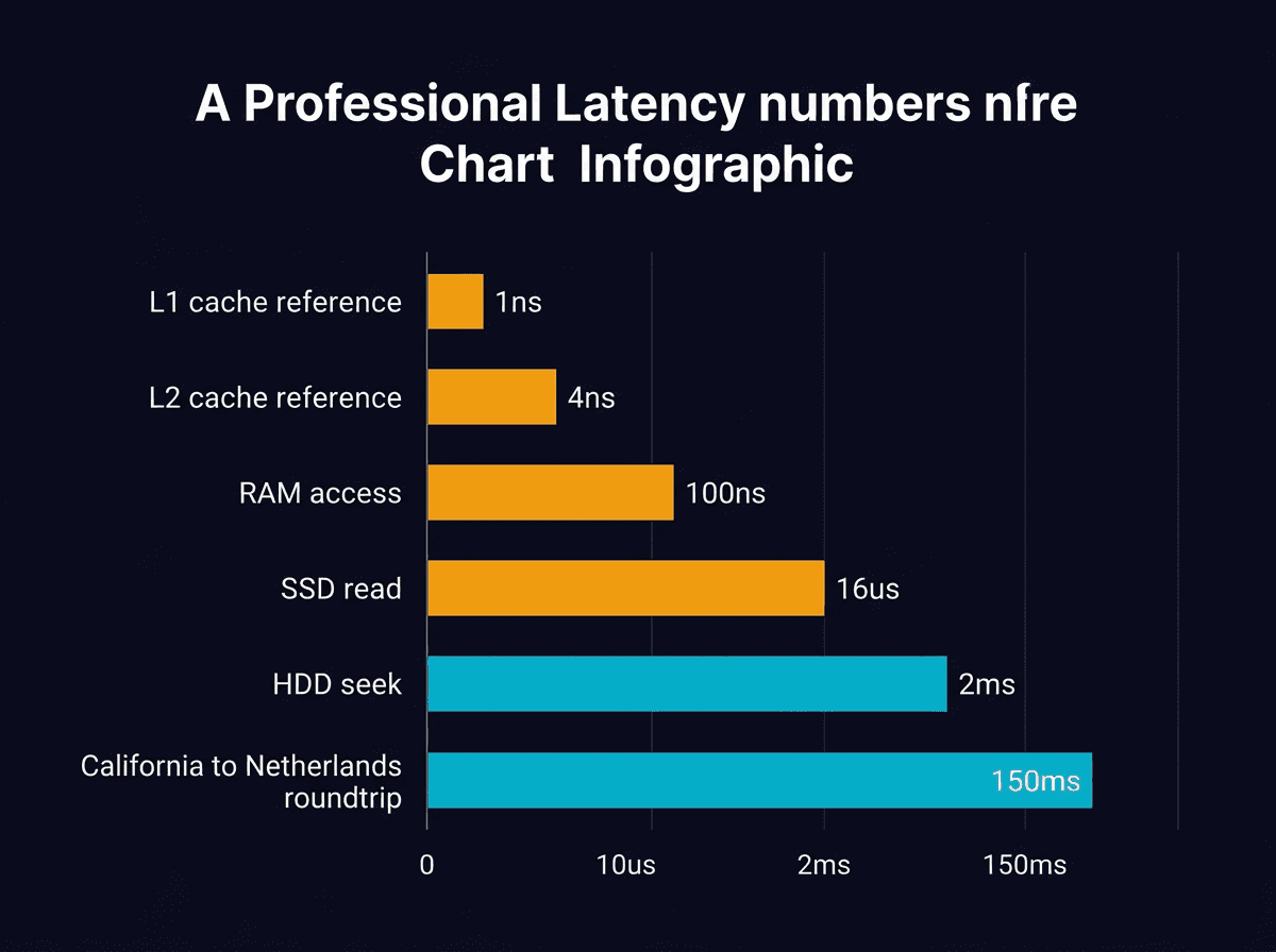 Which latency numbers you should know