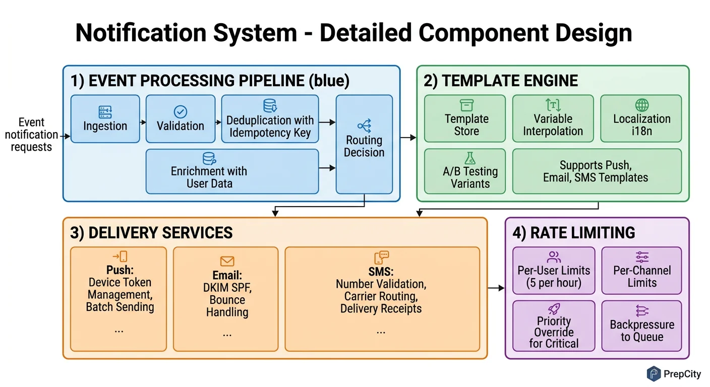 Detailed Component Design diagram