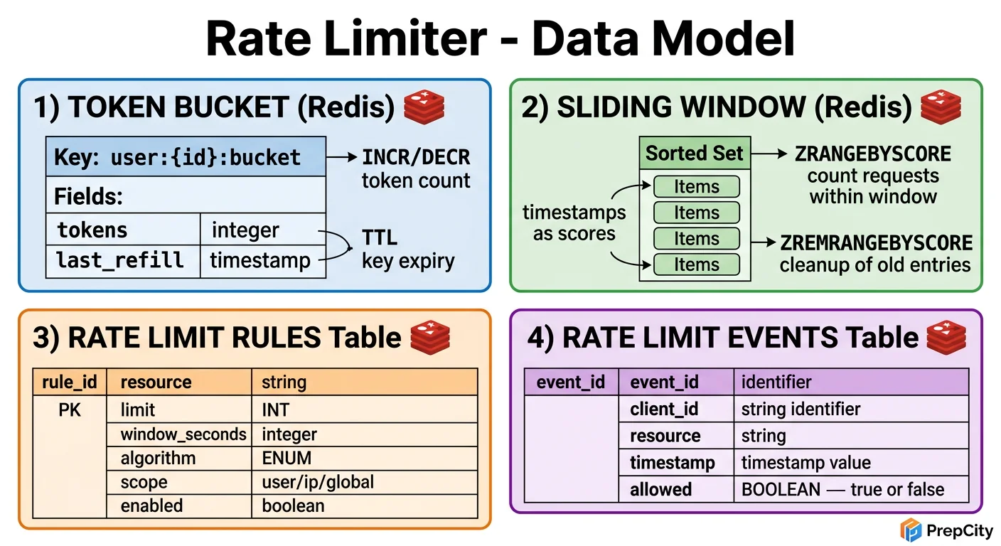 Data Model & Database Design diagram
